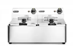 Hendi elektrická fritéza Kitchen Line - 2x6L