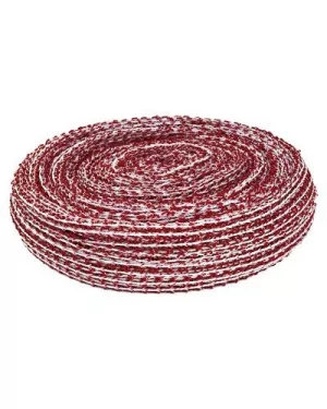 Sieťka na šunku, červeno-biela, rolka 50 m, kaliber 16 cm