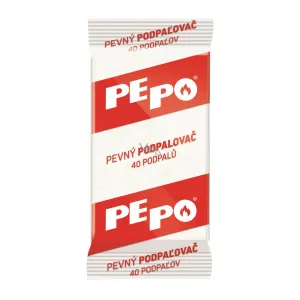 Podpaľovač PE-PO® pevný, 40 podpalov