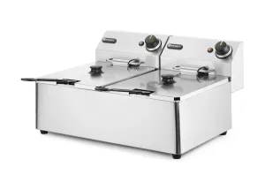 Hendi elektrická fritéza Kitchen Line - 2x6L