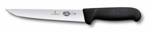 Victorinox, Fibrox, Vykrvovací  rovný nôž v čiernej farbe, 20 cm #5.5503.20
