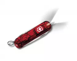 Vreckový nôž Victorinox s LED svetlom Signature Lite Ruby, 0.6226.T