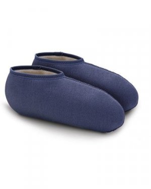 Termo ponožky v modrej farbe