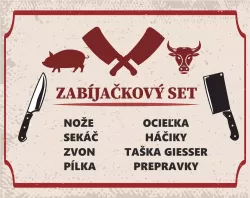 Zabíjačkový set pre mäsiarov