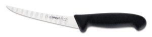 Giesser  Vykosťovací vrúbkovný nôž 15cm, v čiernej farbe # 2505wwl-15